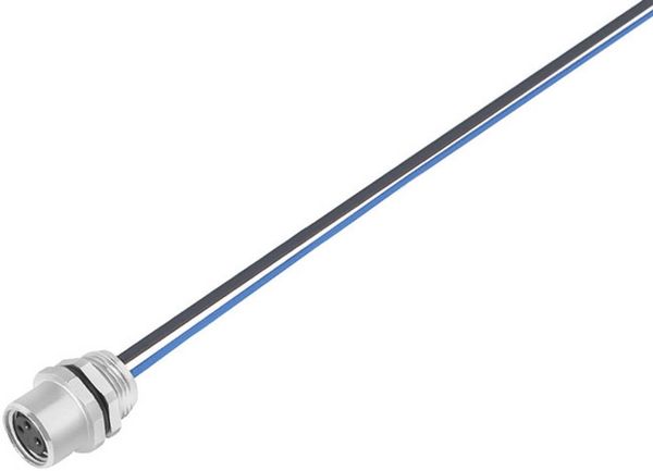 Produktbild: binder 09 3418 00 03 Sensor-/Aktor-Steckverbinder, konfektioniert M8 Buchse, Einbau Polzahl Sensoren: 3 1 St.