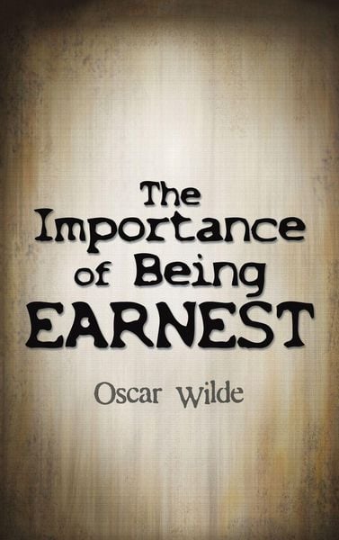 Produktbild: The Importance of Being Earnest
