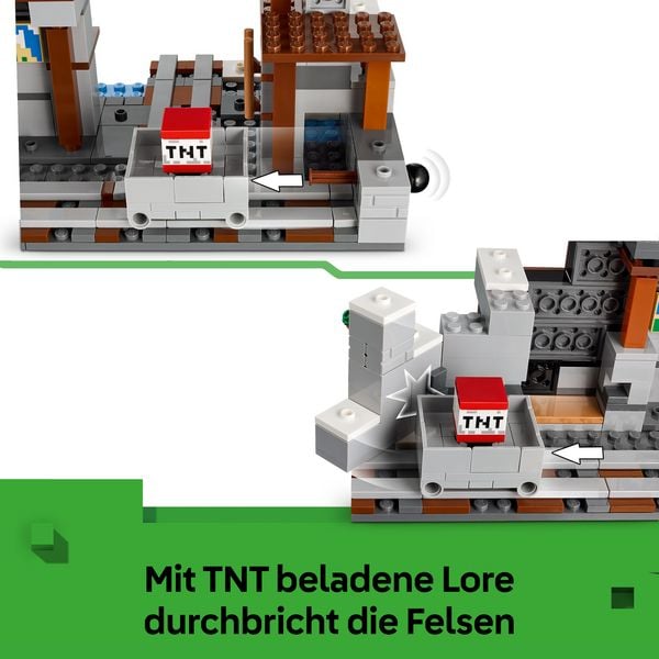 Produktbild: LEGO Minecraft 21277 Die Spitzhackenmine, Gamer Spielzeug ab 8 Jahren