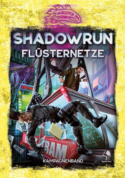Produktbild: Shadowrun: Fl&uuml;sternetze (Hardcover)