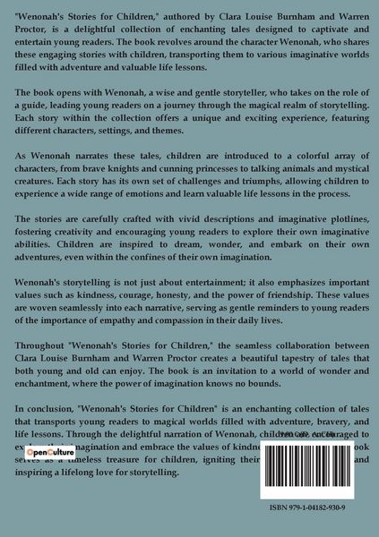 Produktbild: Wenonah's Stories for Children