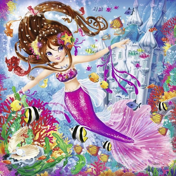 Ravensburger - Bezaubernde Meerjungfrauen, 3 x 49 Teile