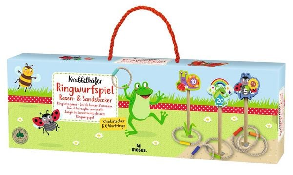 Produktbild: Krabbelk&auml;fer Ringwurfspiel Rasen- & Sandstecker