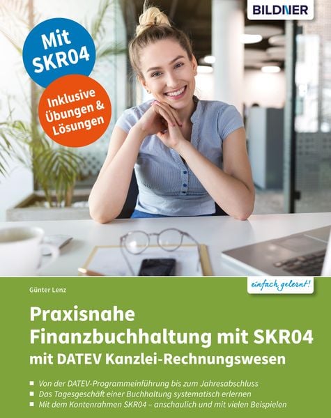 Produktbild: Praxisnahe Finanzbuchhaltung mit SKR04 mit DATEV Kanzlei-Rechnungswesen pro