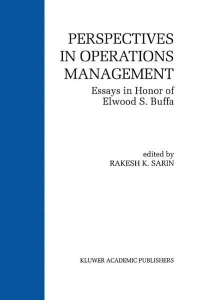 Produktbild: Perspectives in Operations Management