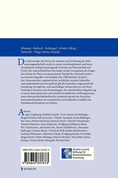 Produktbild: Netzwelt - Wege, Werte, Wandel