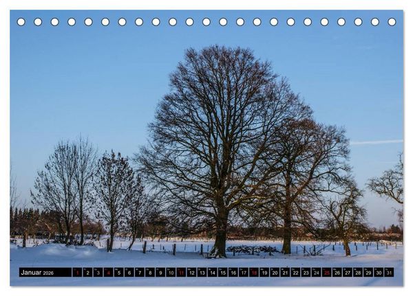 Produktbild: Malerischer Niederrhein (Tischkalender 2026 DIN A5 quer), CALVENDO Monatskalender