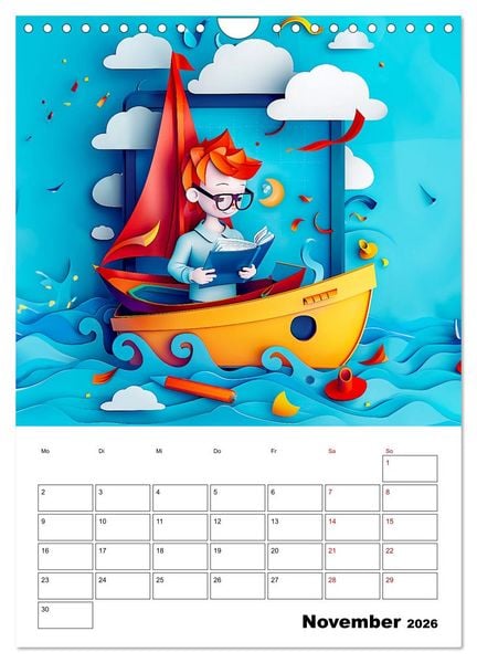 Produktbild: Traumjobs von Morgen - Der Zukunfts-Planer f&uuml;r gro&szlig;e Tr&auml;ume (Wandkalender 2026 DIN A4 hoch), CALVENDO Monatskalender
