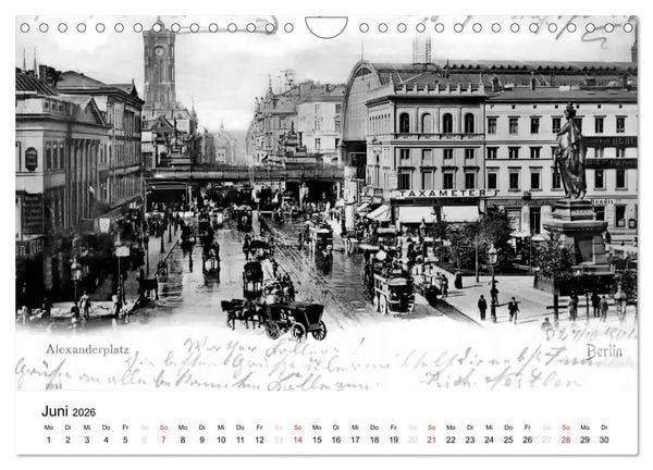 Produktbild: Gr&uuml;&szlig;e aus dem alten Berlin (Wandkalender 2026 DIN A4 quer), CALVENDO Monatskalender