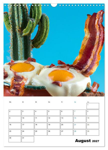 Produktbild: Bacon Kalender - Wir lieben Bacon (Wandkalender 2027 DIN A3 hoch), CALVENDO Monatskalender
