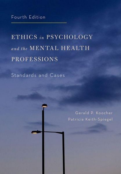 Produktbild: Ethics in Psychology and the Mental Health Professions