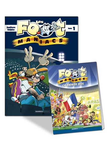 Produktbild: Les footmaniacs tome 01 +
