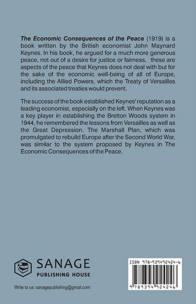 Produktbild: The Economic Consequences of the Peace