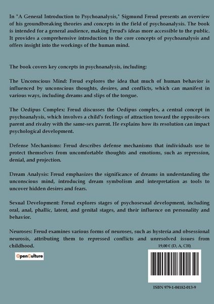 Produktbild: A General Introduction to Psychoanalysis