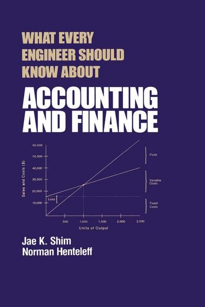 Produktbild: What Every Engineer Should Know about Accounting and Finance