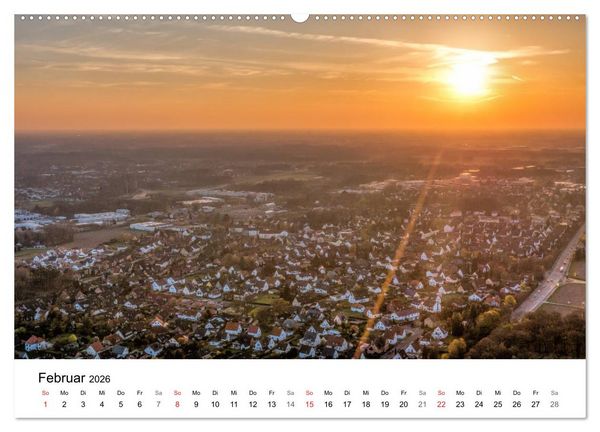 Produktbild: BIELEFELD aus der Vogelperspektive (Wandkalender 2026 DIN A2 quer), CALVENDO Monatskalender