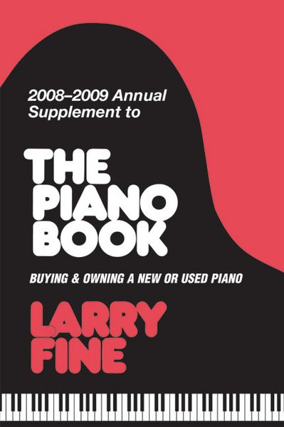 Produktbild: Annual Supplement to the Piano Book: Buying & Owning a New or Used Piano
