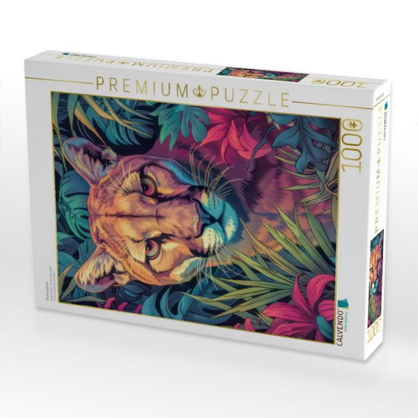 Produktbild: CALVENDO Puzzle Dschungeltiere | 1000 Teile Lege-Gr&ouml;&szlig;e 64x48cm Foto-Puzzle f&uuml;r gl&uuml;ckliche Stunden