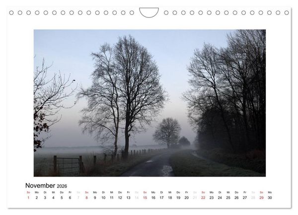 Produktbild: Winter im Teufelsmoor (Wandkalender 2026 DIN A4 quer), CALVENDO Monatskalender