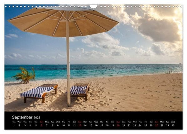 Produktbild: Amazing Maldives (Wall Calendar 2026 DIN A3 landscape), CALVENDO 12 Month Wall Calendar