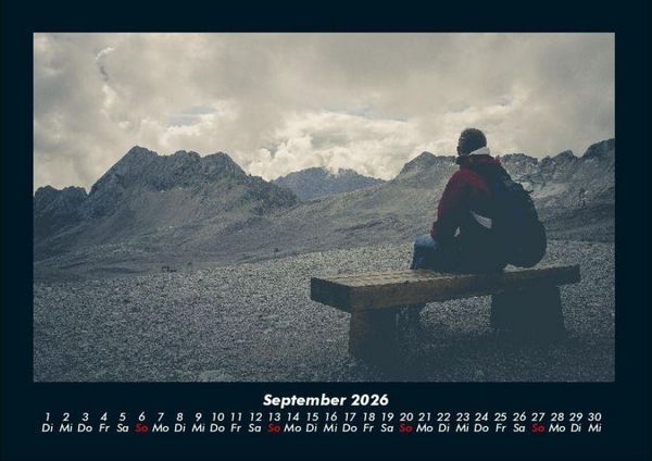 Produktbild: Bergige Welten 2026 Fotokalender DIN A4