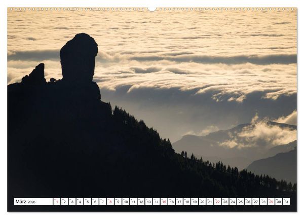 Produktbild: Gran Canaria - Fesselnde Landschaften (hochwertiger Premium Wandkalender 2026 DIN A2 quer), Kunstdruck in Hochglanz