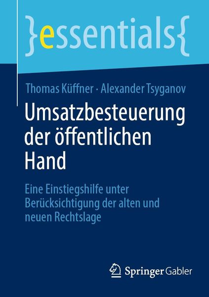 Produktbild: Umsatzbesteuerung der &ouml;ffentlichen Hand