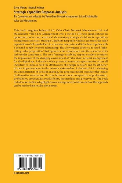Produktbild: Strategic Capability Response Analysis
