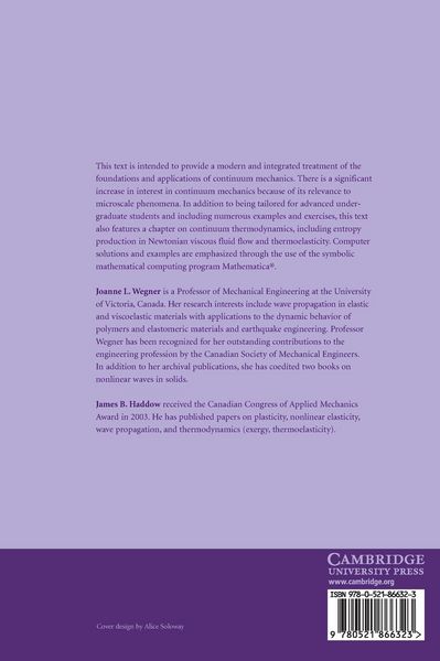 Produktbild: Elements of Continuum Mechanics and Thermodynamics