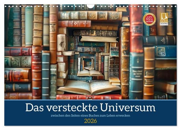 Produktbild: Das versteckte Universum (Wandkalender 2026 DIN A3 quer), CALVENDO Monatskalender