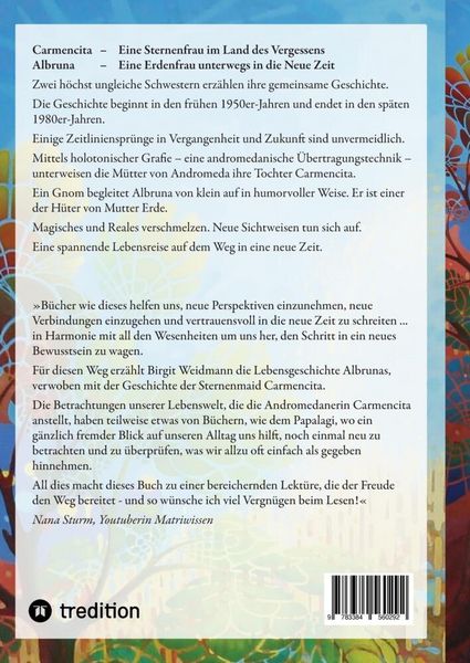 Produktbild: CARMENCITA - Im Land des Vergessens - Eine Sternenfrau und eine Erdenfrau erz&auml;hlen ihre gemeinsame Geschichte.