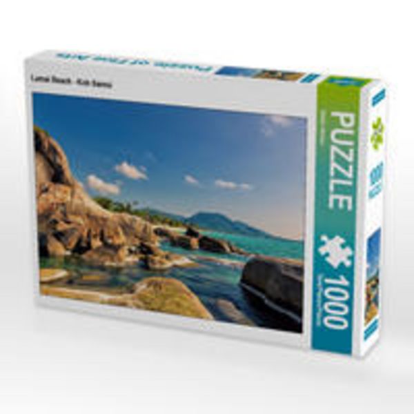 CALVENDO Puzzle Lamai Beach - Koh Samui | 1000 Teile Lege-Größe 64x48cm Foto-Puzzle für glückliche Stunden