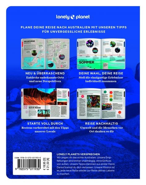 Produktbild: LONELY PLANET Reisef&uuml;hrer Entdecke Australien