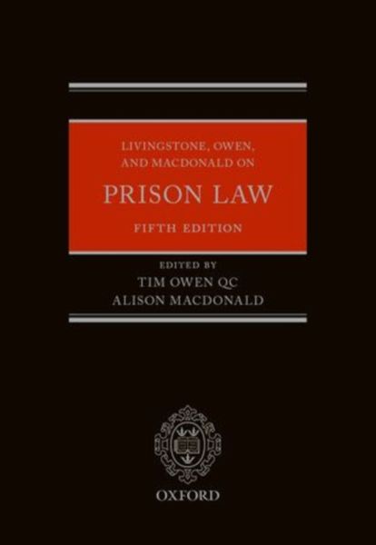 Produktbild: Livingstone, Owen, and MacDonald on Prison Law