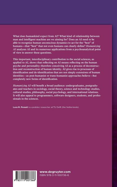 Produktbild: Humanizing Artificial Intelligence