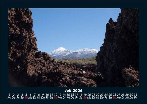 Produktbild: Landschaftskalender 2026 Fotokalender DIN A5