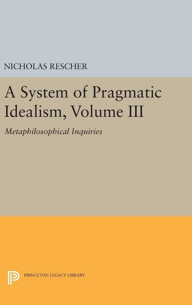 Produktbild: A System of Pragmatic Idealism, Volume III