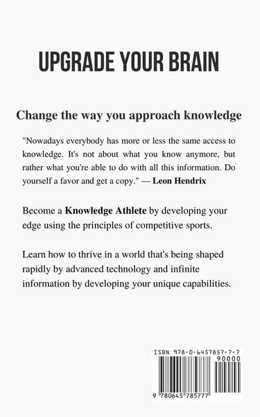 Produktbild: Knowledge Athlete