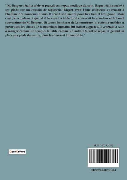 Produktbild: Monsieur Bergeret &agrave; Paris