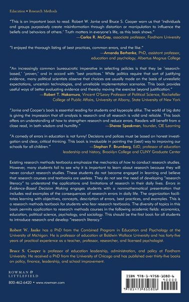 Produktbild: Errors in Evidence-Based Decision Making