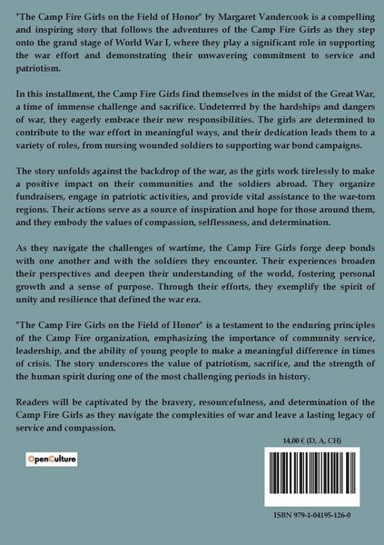 Produktbild: The Camp Fire Girls on the Field of Honor