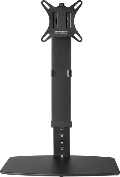 Produktbild: SpeaKa Professional SP-TMS-200 Monitor-Standfu&szlig; 1 Display(s) 43,2 cm (17") - 81,3 cm (32") Schwarz H&ouml;henverstellbar, Neigbar, Schwenkbar