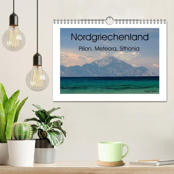 Produktbild: Nordgriechenland &ndash; Pilion, Meteora, Sithonia (Wandkalender 2026 DIN A4 quer), CALVENDO Monatskalender