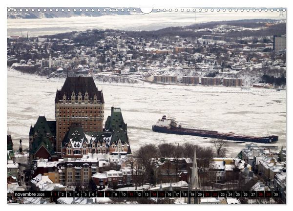 Produktbild: Le Ch&acirc;teau Frontenac (Calendrier mural 2026 DIN A3 vertical), CALVENDO calendrier mensuel