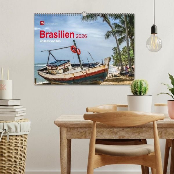 Produktbild: Brasilien 2026 abseits von Rio (Wandkalender 2026 DIN A3 quer), CALVENDO Monatskalender