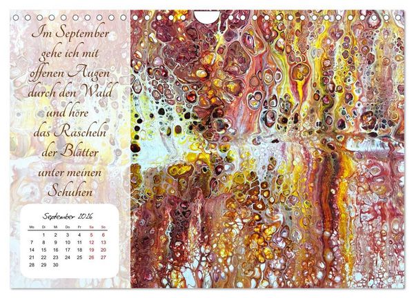 Produktbild: Dein Jahr gef&uuml;llt mit Achtsamkeit (Wandkalender 2026 DIN A4 quer), CALVENDO Monatskalender
