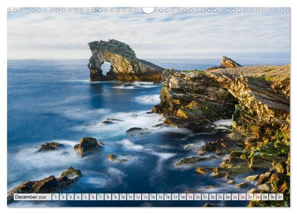 Produktbild: Scotland's Northern Isles - The Orkney and Shetland Islands (Wall Calendar 2026 DIN A3 landscape), CALVENDO 12 Month Wall Calendar