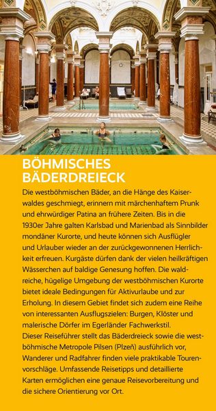 Produktbild: TRESCHER Reisef&uuml;hrer B&ouml;hmisches B&auml;derdreieck
