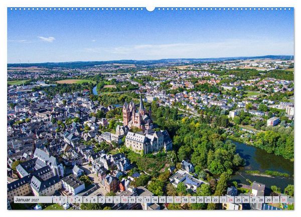 Produktbild: Ausblicke - Mittelhessen von Oben (Wandkalender 2027 DIN A2 quer), CALVENDO Monatskalender