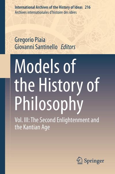 Produktbild: Models of the History of Philosophy